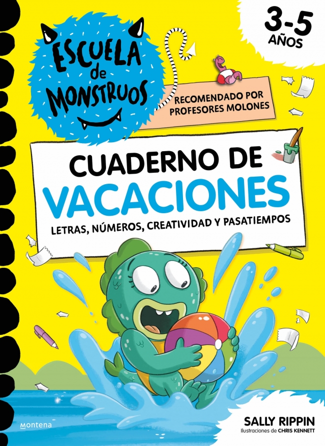 ESCUELA DE MONSTRUOS: CUADERNO DE VACACIONES