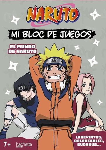 NARUTO - Mi bloc de juegos - El mundo de Naruto