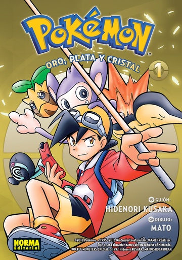 POKÉMON - Oro, plata y cristal - Hidenori Kusaka e Mato
