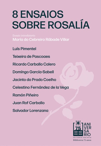 8 ENSAIOS SOBRE ROSALÍA - VVAA