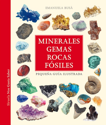  MINERALES, GEMAS, ROCAS Y FOSILES:PEQUEÑA GUIA ILUSTRADA - Emanuela Busà
