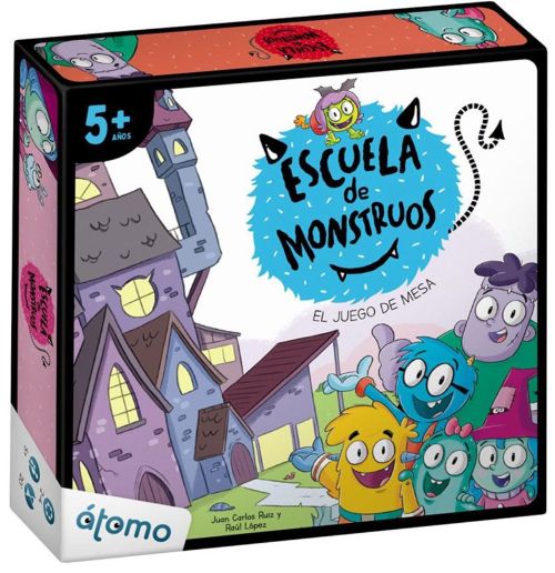 ESCUELA DE MONSTRUOS - El juego de mesa - Juan Carlos Ruíz y Raúl López