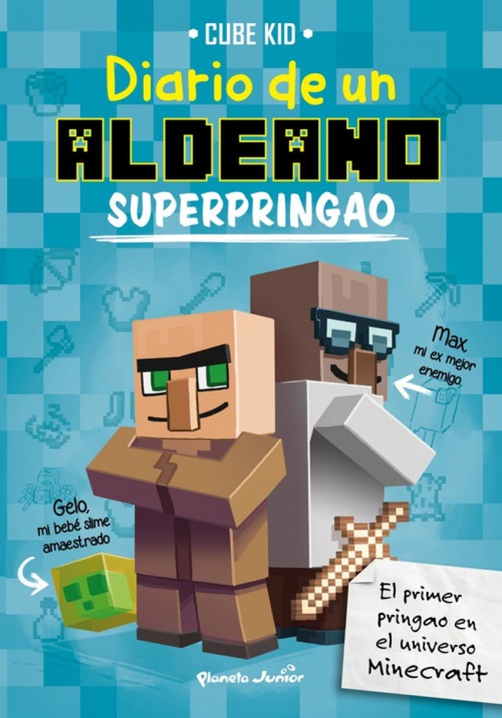 MINECRAFT DIARIO DE UN ALDEANO SUPERPRINGAO - ube Kid