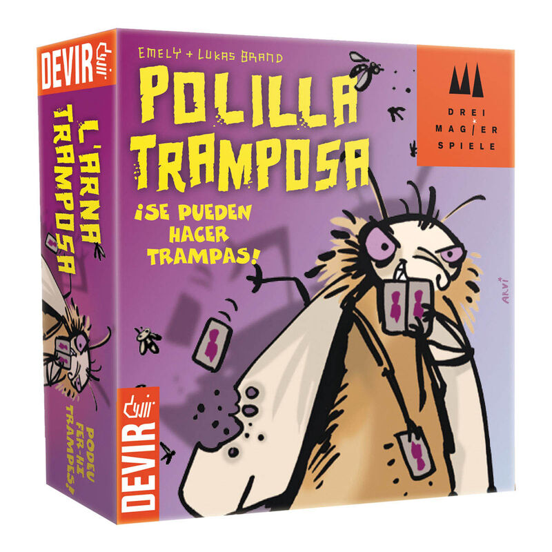 POLILLA TRAMPOSA - ¡Se pueden hacer trampas! - Xogo de mesa