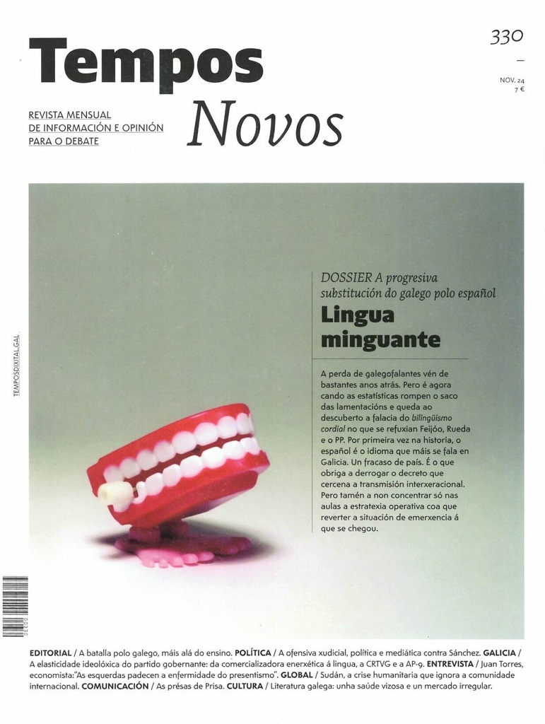 REVISTA - Tempos Novos n. 330. Nov. 2024