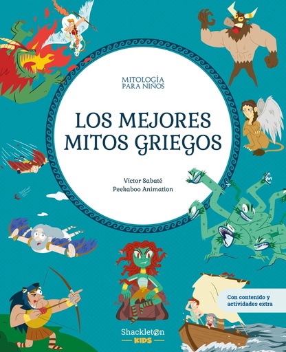 LOS MEJORES MITOS GRIEGOS- Mitología para niños - Víctor Sabaté e Peekaboo Animation